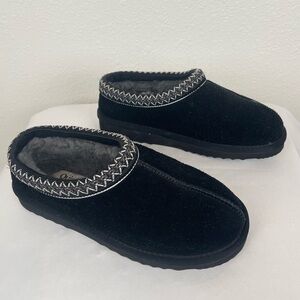 Quince black Australian Shearling Slippers SIZE 8 NWT